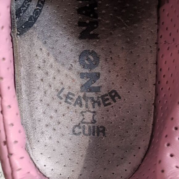 Vintage No Name Flyer Jogger Pink Wedge Sneakers Sz 40 - Picture 8 of 10